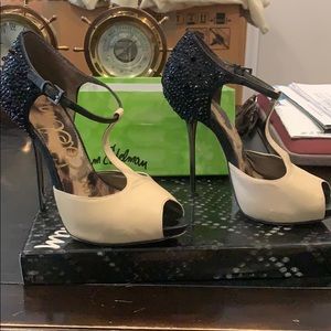 Same Edelman Peeptoe Pumps